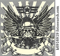 Military emblem Military emblem