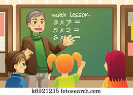 Teacher in classroom Teacher in classroom
