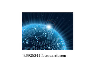 technologie, planet.