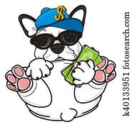 white french bulldog puppy