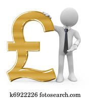 zalezitost clovek, s, ten, pound znacka