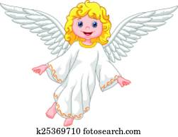 ציור היתולי, מלאך