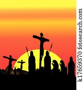 crucifixión, jesucristo