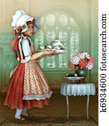 Tea Time Stock Illustrations | Our Top 1000+ Tea Time art | Fotosearch