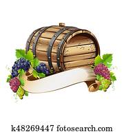 Wooden Wine barrel Wooden Wine barrel