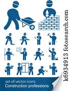 בניה, מקצועות