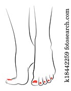 Female Feet Female Feet