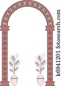 Luxury vintage background. Luxury vintage background.