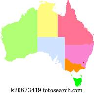 Map of Australia Map of Australia