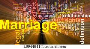 Marriage background concept glowing Marriage background concept glowing