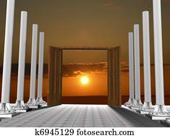 open door open door