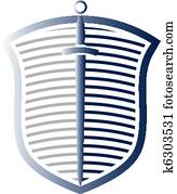 Sword and shield Sword and shield