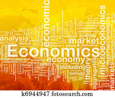 économie, fond, concept