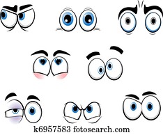 Cartoon funny eyes Cartoon funny eyes