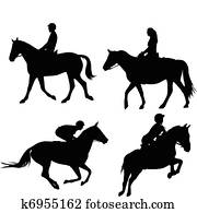 סוסים, ו, רוכבים