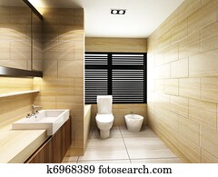 banheiro, em, banheiro