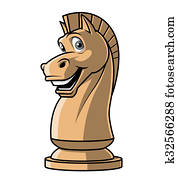 Chess Knight mascot Chess Knight mascot