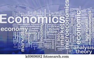 Economics background concept Economics background concept