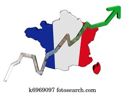 euros, diagram, prostredníctvom, france, graf, zbaviť životnosti, ukážka