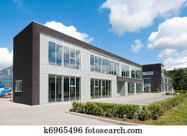 modernes, bürogebäude