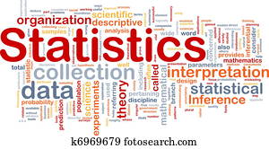 Statistics background concept Statistics background concept