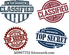 Top Secret Classified Stamps Top Secret Classified Stamps