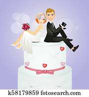 עוגה של חתונה