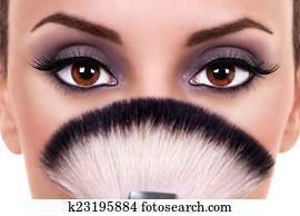 Beautiful Woman Eyes Makeup Beautiful Woman Eyes Makeup