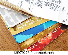 Credit cards.