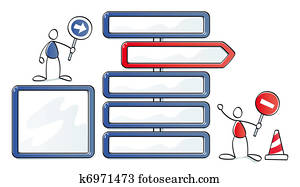 Funny traffic signals icons