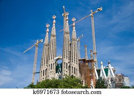 Sagrada Familia in Barcelona, Spain Sagrada Familia in Barcelona, Spain