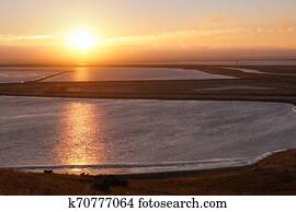 Sunset in Coyote Hills Regional Park, east San Francisco Bay Area, Fremont, California Sunset in Coyote Hills Regional Park, east San Francisco Bay Area, Fremont, California