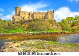 Dunvegan Castle landscape Dunvegan Castle landscape