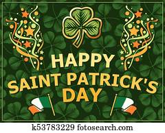 happy st. patricks day poster happy st. patricks day poster