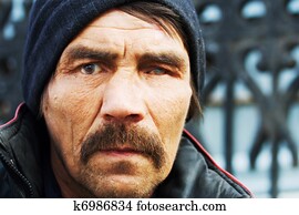 Homeless man Homeless man