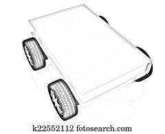 On race cars in the world of knowledge concept