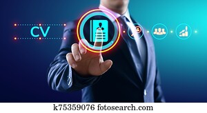 Send CV, Resume, Recruitment, Employment, Hiring Business Concept. Send CV, Resume, Recruitment, Employment, Hiring Business Concept.