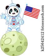 פנדה, אסטרונאוט