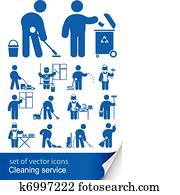 cleaning service icon cleaning service icon