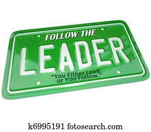 Leader - License Plate Word Leadership Top Manager Leader - License Plate Word Leadership Top Manager