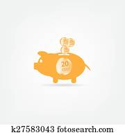 Piggy bank icpn Piggy bank icpn