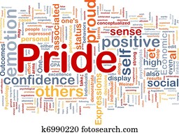 Pride background concept