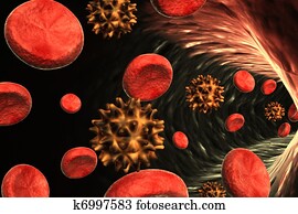 Virus in blood Virus in blood