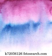abstraction watercolor background purple and blue color with divorce gradient. abstraction watercolor background purple and blue color with divorce gradient.