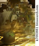 Business Background Composition