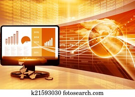 ekonomický, inventar market charta