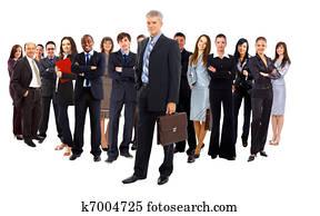 Group of business people. Isolated over white background Group of business people. Isolated over white background