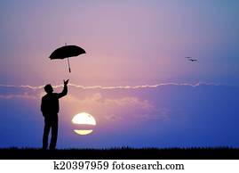 man in the rain man in the rain