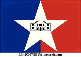 San Antonio City Flag