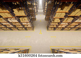 Warehouse interior